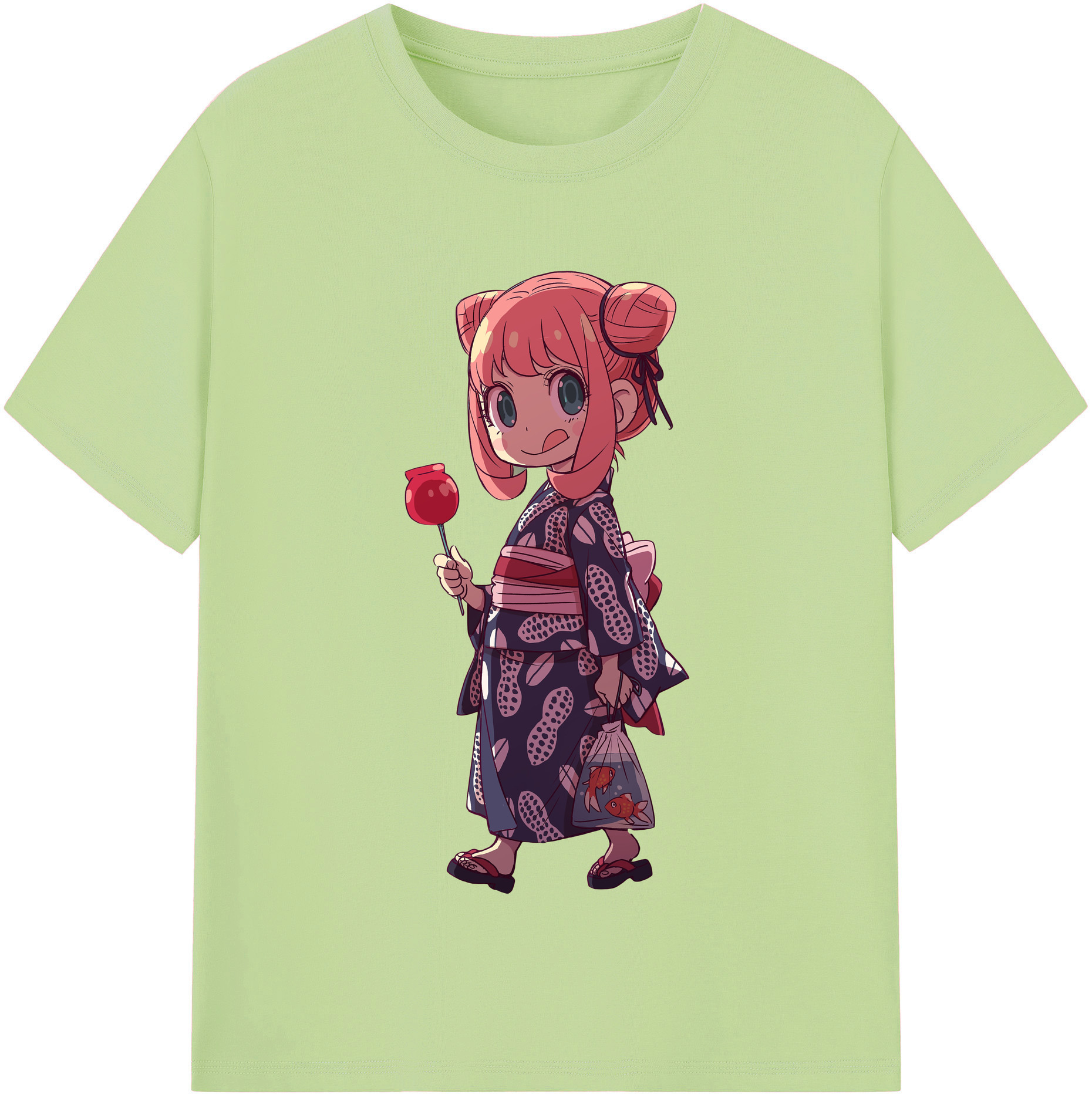（画像用） SPY×FAMILY间谍家家酒 綿100％半袖Tシャツ（フロントプリント）